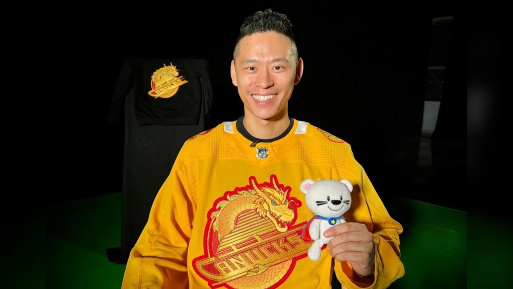 Meet the man behind the Canucks' eye-popping dragon Lunar New Year jersey