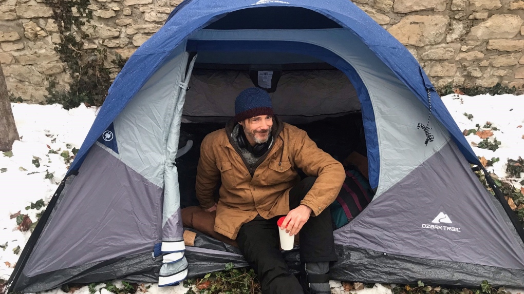 Guelph advocate living outdoors to bring awareness to homelessness
