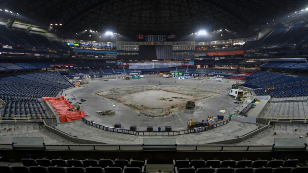 Rogers Centre renovations update includes cup holders at 100-level | CTV  News