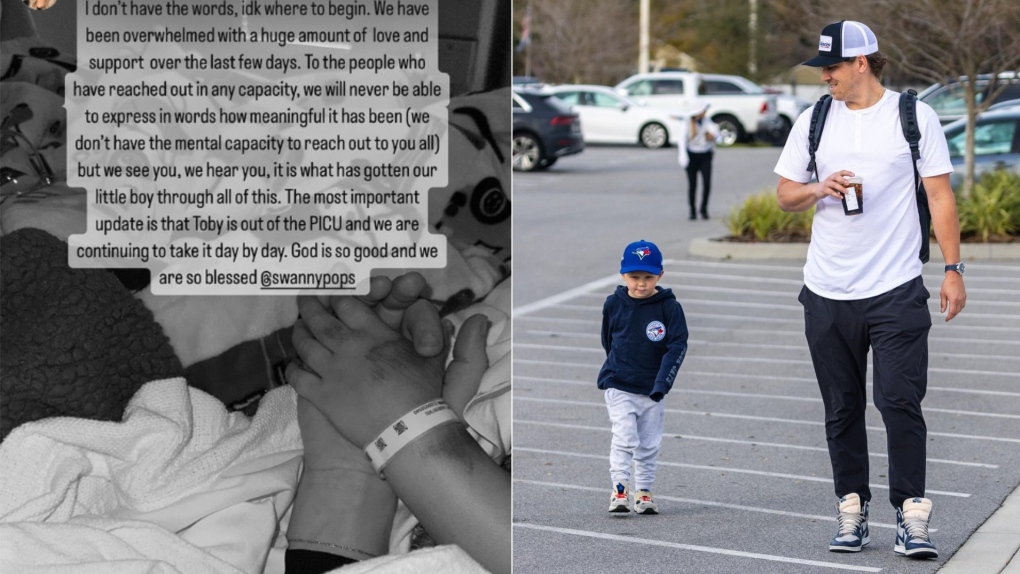 4-year-old son of Toronto Blue Jays pitcher in critical condition
