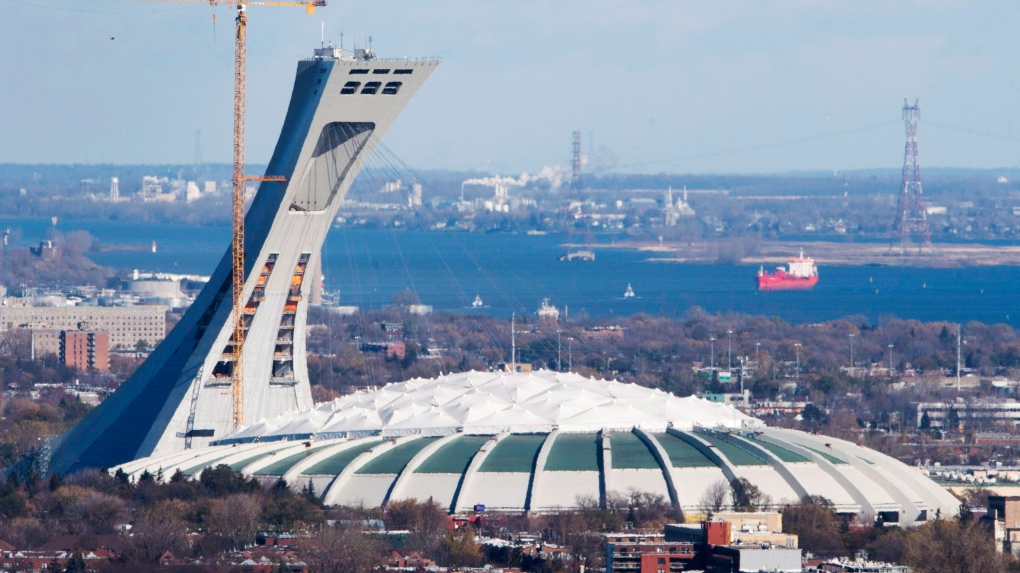 Le Stade olympique de Montréal a un nouveau toit