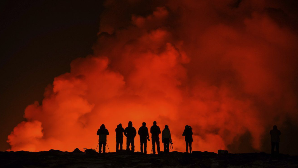 Iceland: Volcano erupts for third time since December