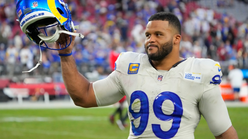 Aaron Donald announces retirement after 10-year career with Rams | CTV News