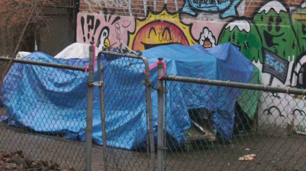 Milton-Parc parents concerned about new homeless encampment near play area