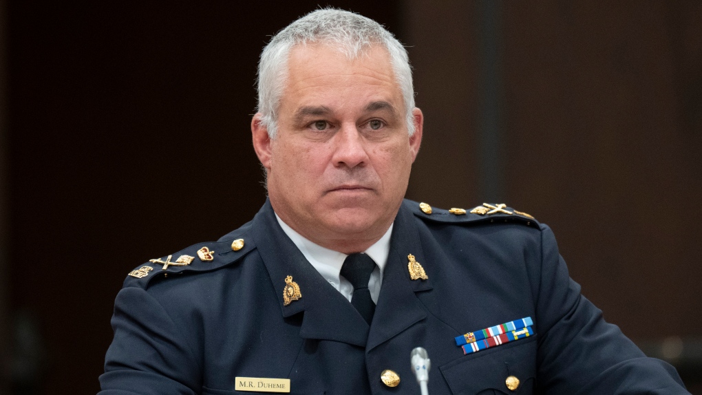 RCMP is investigating ArriveCan app, commissioner Duheme confirms