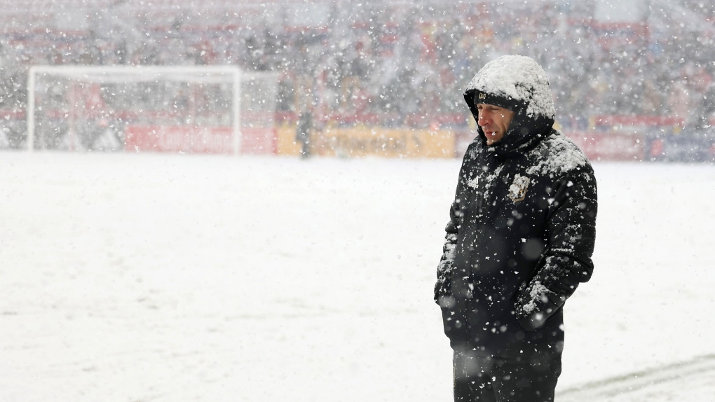 Los Angeles FC coach fined US$10,000 by MLS for saying match should not have been played in snow
