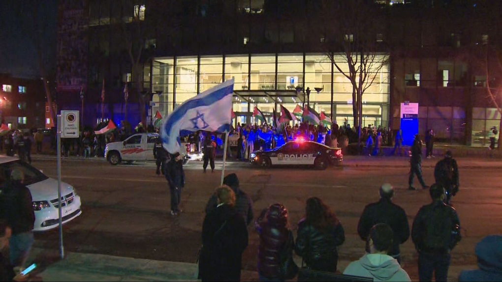 Pro-Palestinian groups served court injunction for protest outside Montreal synagogue