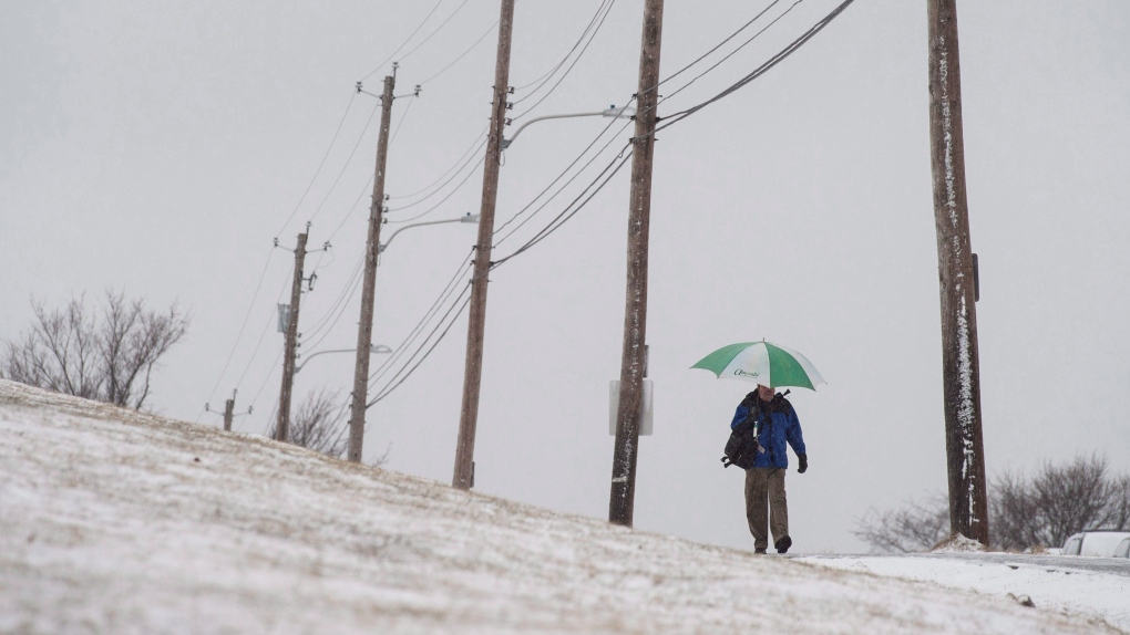 Province-by-province look at snow, freezing rain and rain expected Thursday in the Maritimes