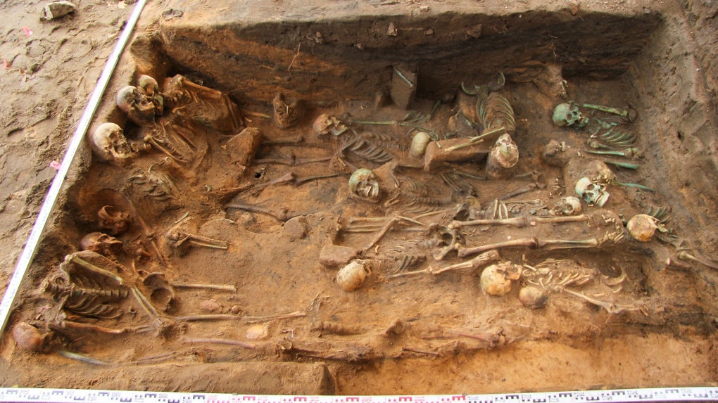 Largest mass grave ever excavated in Europe discovered