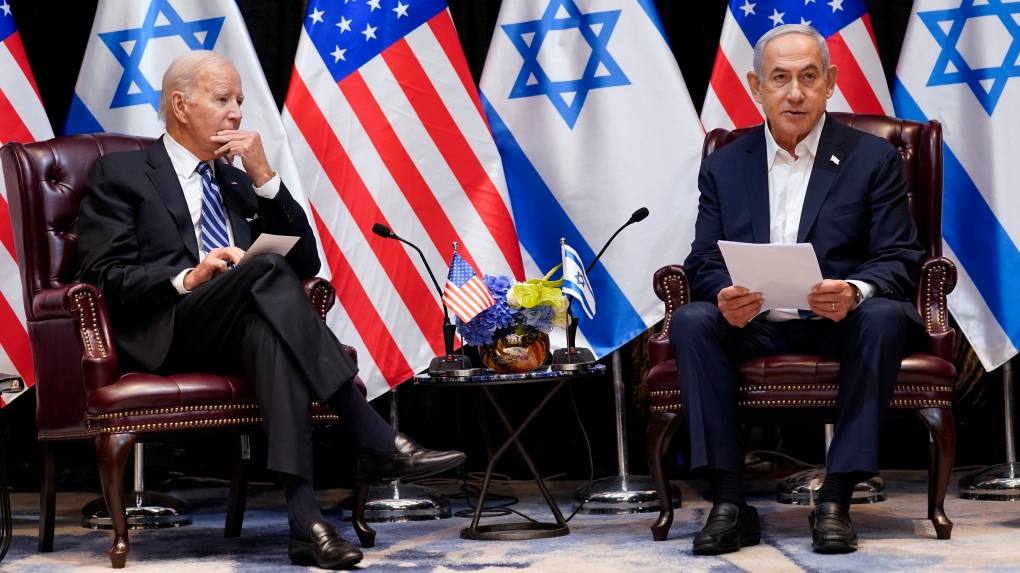 Biden says Netanyahu's approach to the war is a mistake, deepening a rift between the two allies