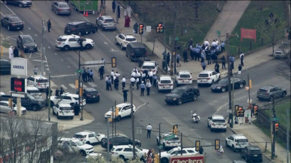 5 people arrested after shooting in West Philadelphia
