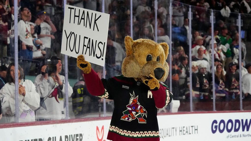 Party's over: Coyotes play final game as Arizona franchise before move to Salt Lake City