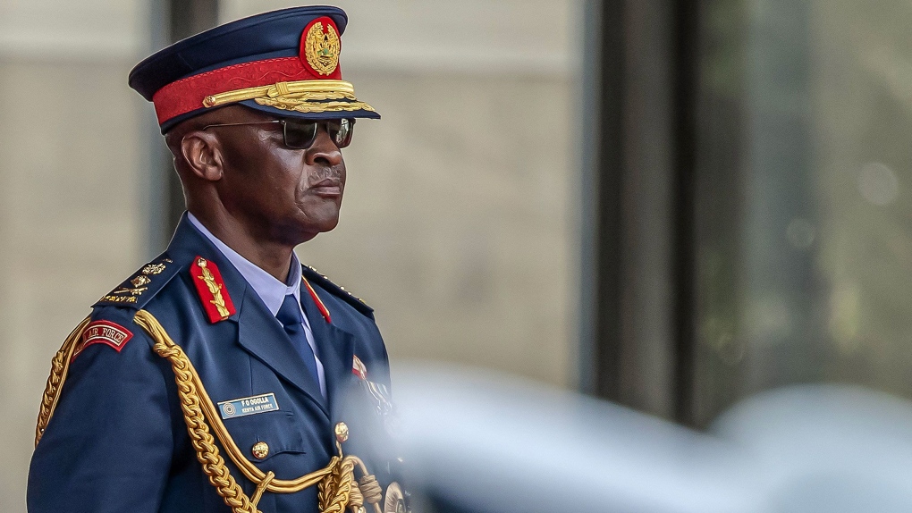 Kenyan military chief died in helicopter crash, says president