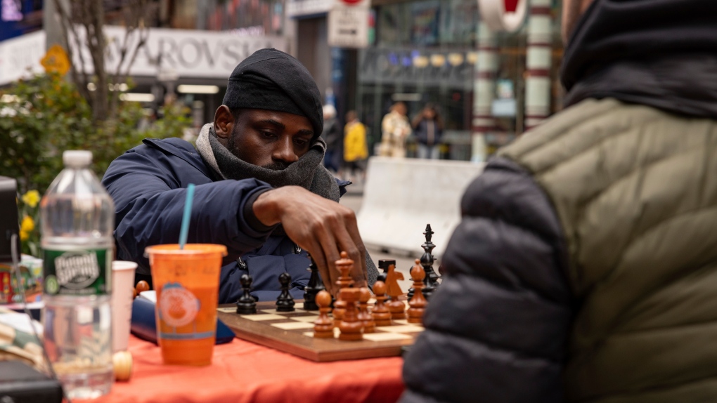 A Nigerian chess champion plays the royal game for 60 hours - a new global chess record