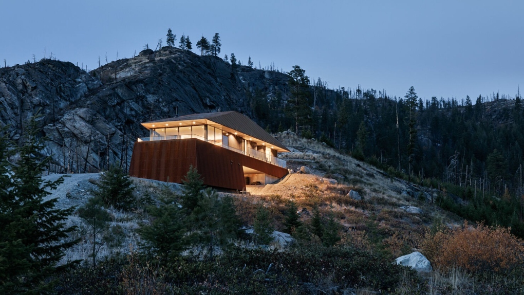 $3.8M home in B.C.'s Okanagan has steel shell for extra wildfire protection
