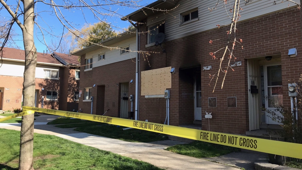 Four people displaced by fire at Waterloo home