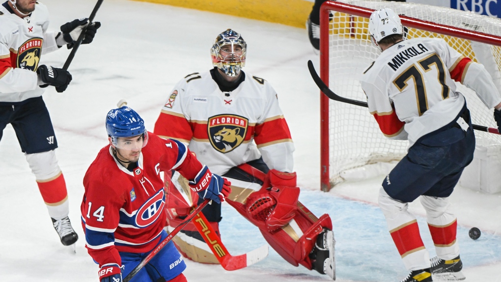 Nick Suzuki scores twice as Canadiens deal Panthers another loss