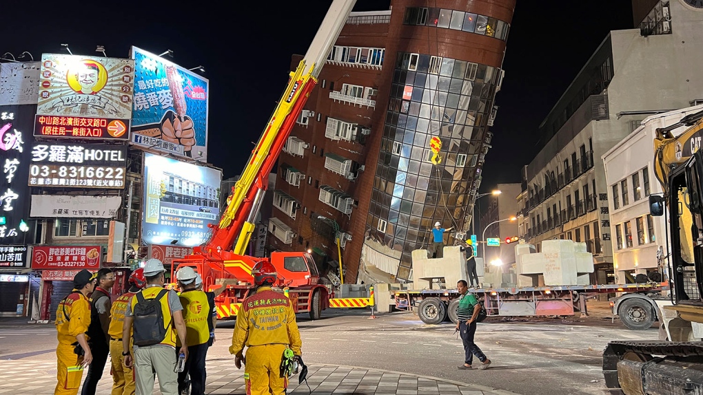 Dua warga Kanada terdampar akibat gempa Taiwan: badan pemadam kebakaran