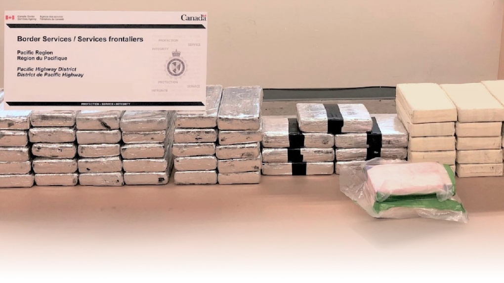 N.B. man sentenced for trying to smuggle 71 kilos of cocaine into Canada