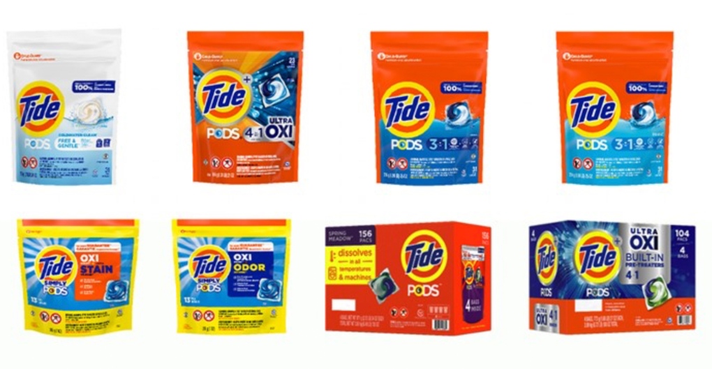 P&G recalls 8.2 million bags of Tide, Gain and other laundry detergents