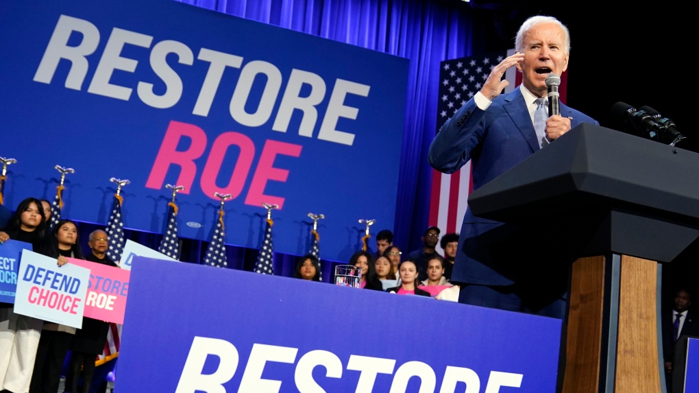 2 women who say abortion restrictions put them in medical peril feel compelled to campaign for Biden
