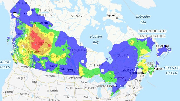 Latest updates on air quality alerts, and when the smoke may reach Ontario and Quebec