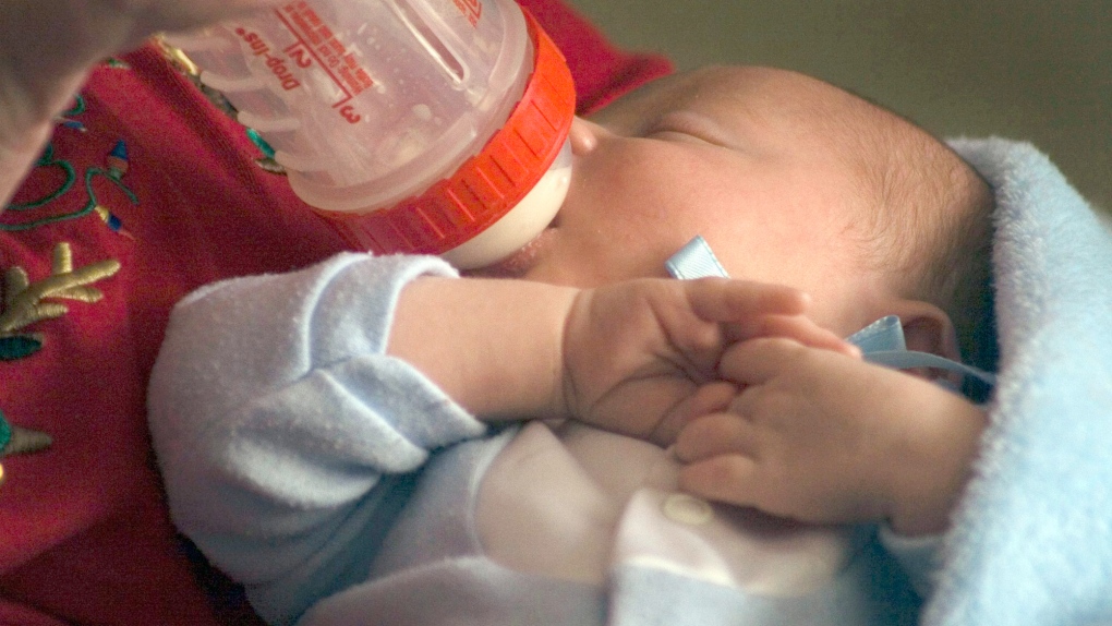 Infant bottle milk Simply Thick