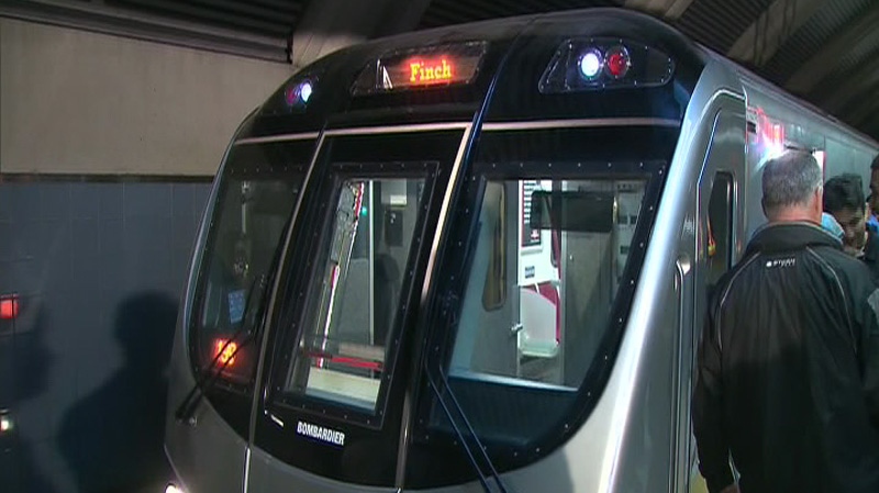 The TTC's new subway cars were made available for inspection at Downsview Station on Thursday, Oct. 14, 2010.