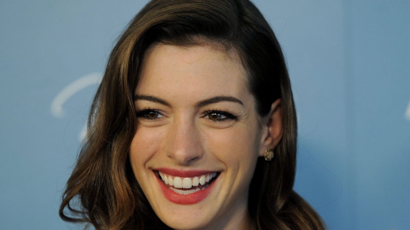 Actress Anne Hathaway arrives for Variety's 2nd Annual Power of Women Luncheon in Beverly Hills, Calif., Thursday, Sept. 30, 2010. (AP Photo/Chris Pizzello)