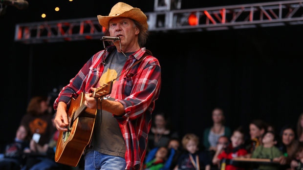 Neil Young and Crazy Horse will headline the Ottawa Folk Festival
