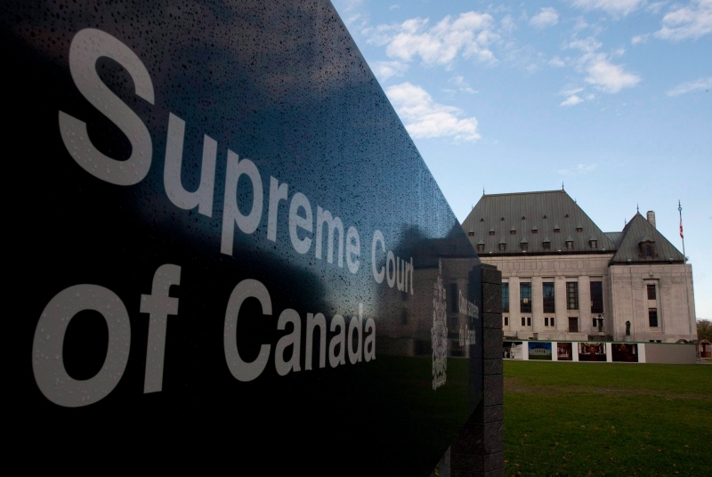 The Supreme Court of Canada in Ottawa, Thursday, Oct. 7, 2010. (Adrian Wyld / THE CANADIAN PRESS)