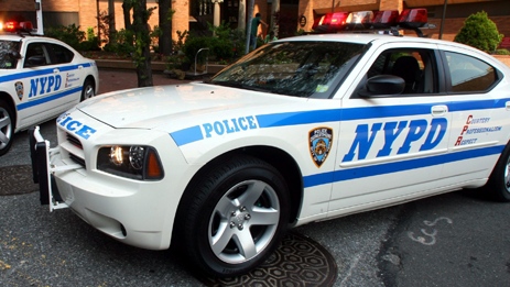 NYPD New York Police Department cruisers