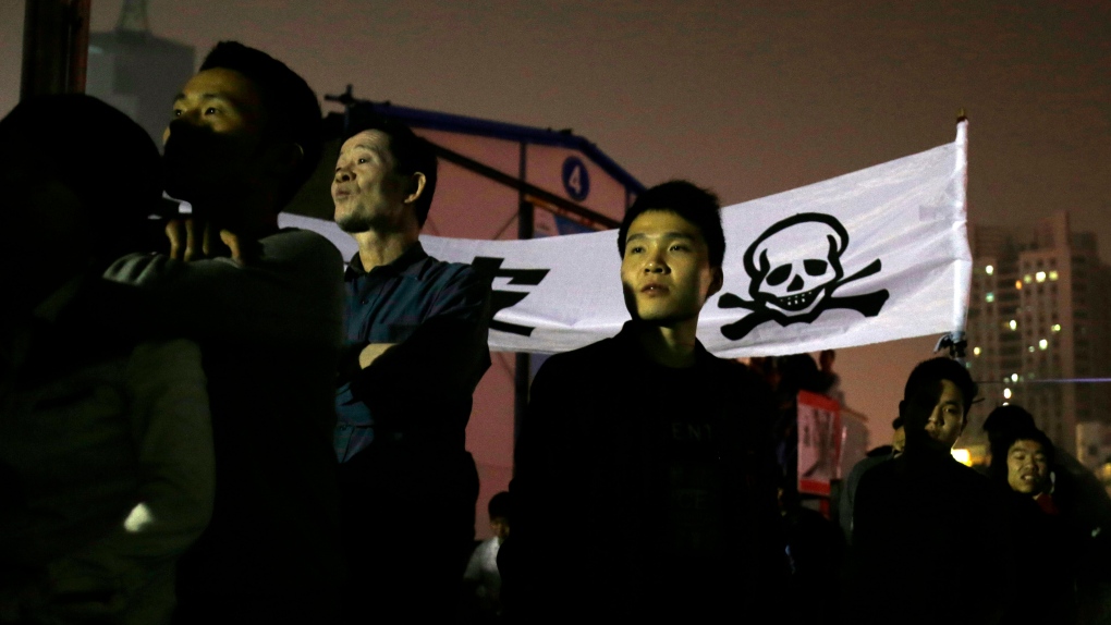 Activists protest Ningbo government
