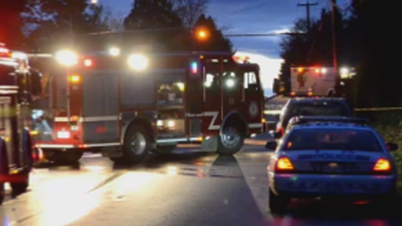 The Independent Investigations Office is investigating after a fatal crash in Langley on Oct. 29, 2012. (CTV)