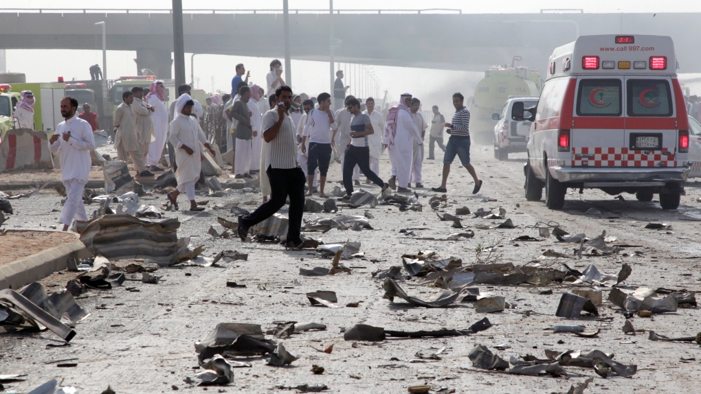 Fuel truck explosion in Riyadh, Saudi Arabia