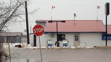 A state of emergency has been declared for Winnipegosis.  (Photo courtesy Talia Rosteski)