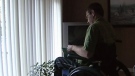 Marc Girard, who has Multiple Sclerosis, worries about cuts to homecare services he relies on.