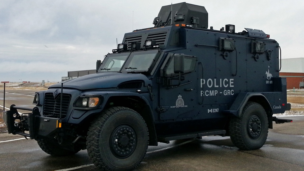 RCMP tactical armoured vehicle