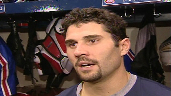 Consistency is the key according to Canadiens captain Brian Gionta (Oct. 27, 2010)
