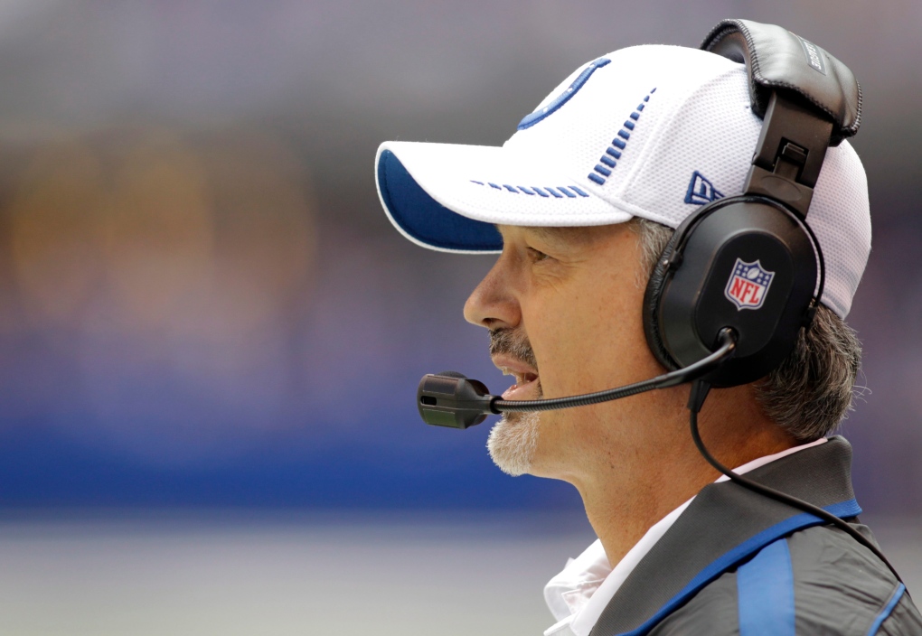 Indianapolis Colts head coach Chuck Pagano 