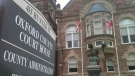 The courthouse in Woodstock, Ont. is seen on Tuesday, Nov. 6, 2012. (Phil Molto / CTV Kitchener)