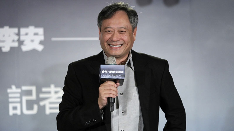 Taiwanese director Ang Lee discusses the difficulties in preparing to direct his new film "The Life of Pi", Friday, Oct. 29, 2010, in Taipei, Taiwan. (AP Photo/Wally Santana)