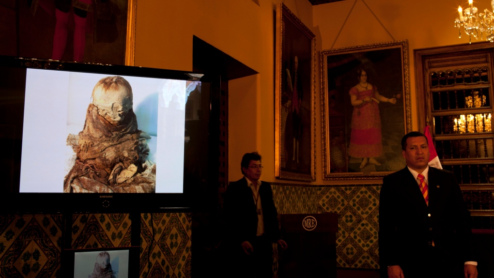 Mummified toddler returned to Peru