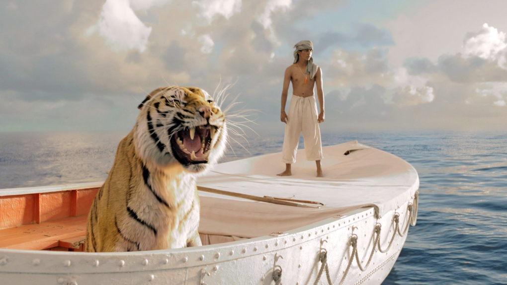 Suraj Sharma in a scene from 'Life of Pi.'