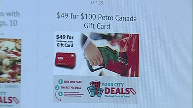 Online discount retailer Your City Deals was forced to offer refunds after it could not deliver on a Petro-Canada gift card promotion.