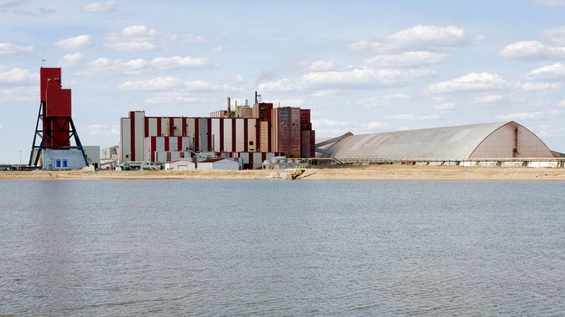 The Rocanville potash mine owned by the Potash Corporation of Saskatchewan in Rocanville, Sask. is shown in this 2007 photo. (Troy Fleece / THE CANADIAN PRESS)