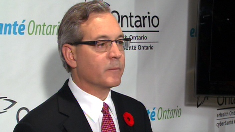 Greg Reed, CEO of eHealth Ontario 