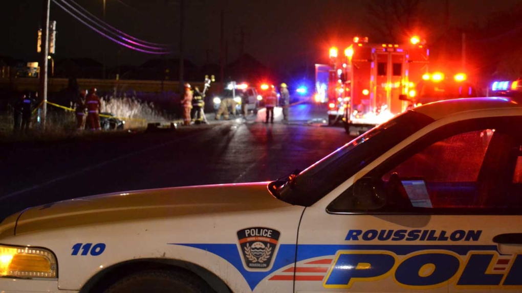 Roussillon police responded to the St-Philippe