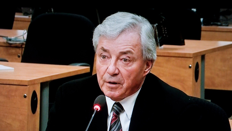 Gilles Vezina testifies before the Charbonneau Com