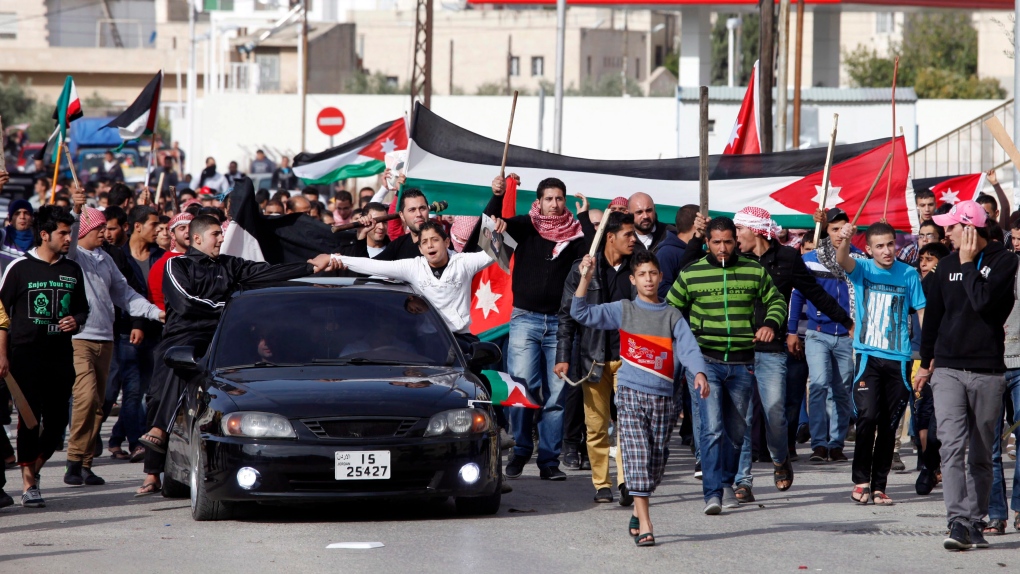 Fuel hike protests in Jordan